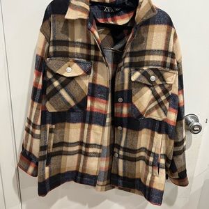 Plaid jacket!